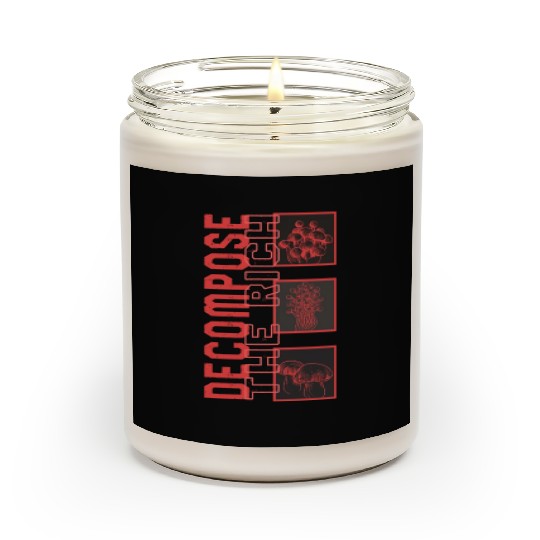 Fungi Scented Candles, Decompose The Rich Scented Candles, Funny