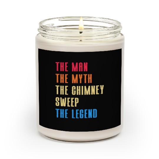 Profession Fireplace Chimney Sweep Scented Candles