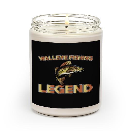Great Walleye Fishing Legend Scented Candles