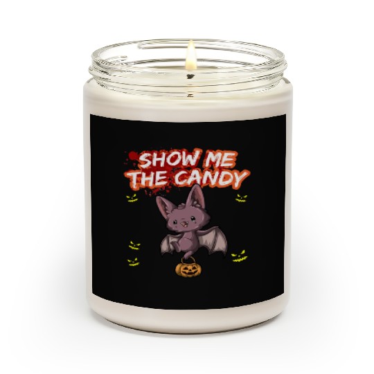 Show Me The Candy Halloween Costume Trick Or Treat Scented Candles