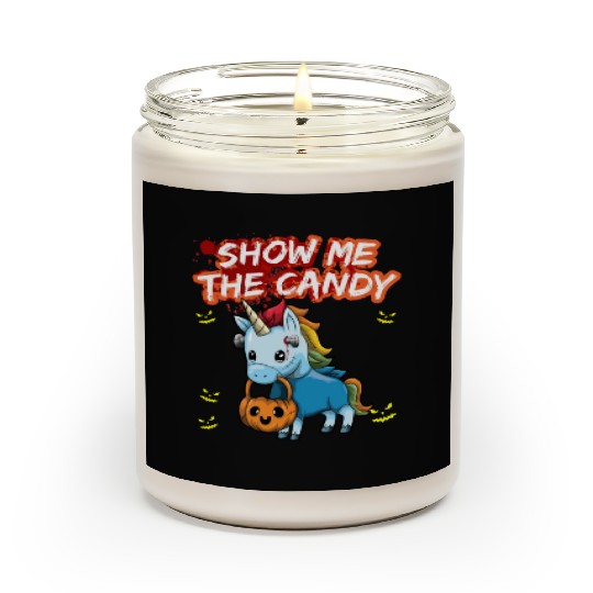 Show Me The Candy Halloween Costume Trick Or Treat Scented Candles