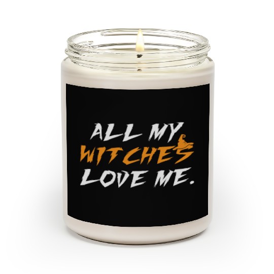 All My Witches Love Me Hocus Pocus Scented Candles