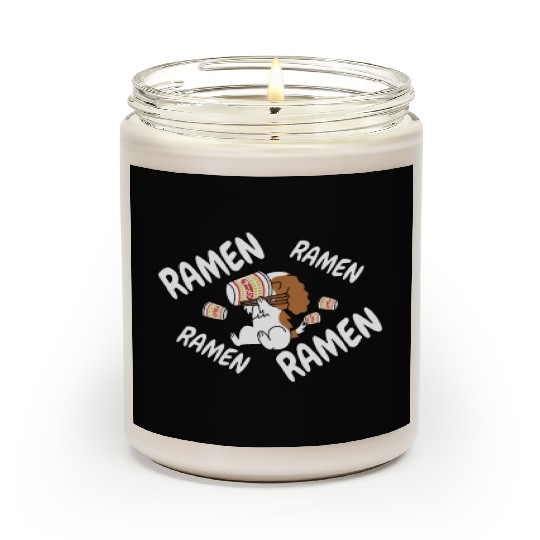 Cavalier King Charles Spaniel Instant Ramen Scented Candles