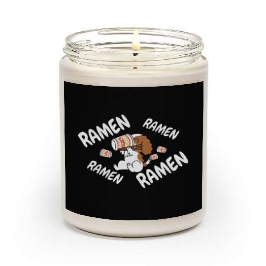Cavalier King Charles Spaniel Instant Ramen Scented Candles