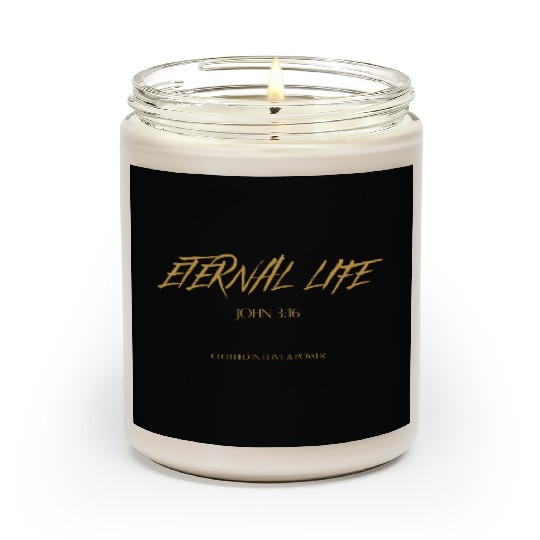 Eternal life John 3:16 Scented Candles