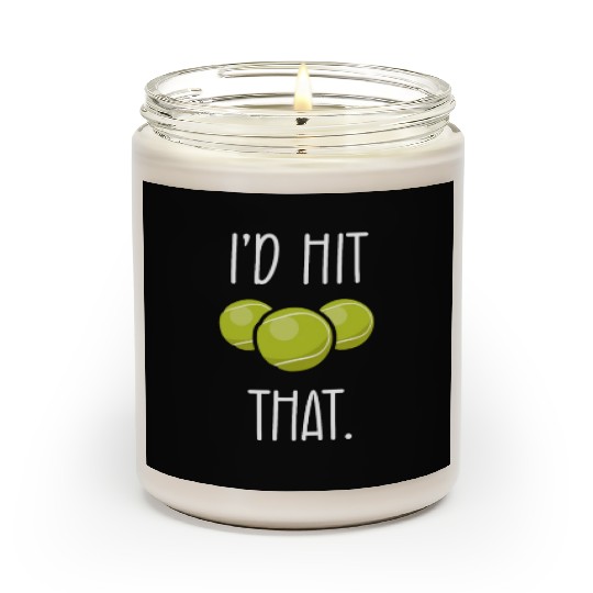 Tennis Player Present Tennis Club Coach Sport Scented Candles
