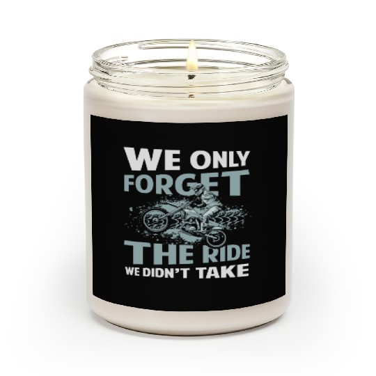 Dirt Bike Racing Dirt Scented Candles