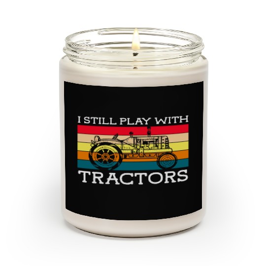 Tractor Farmer Hero Rural Youth Scented Candles