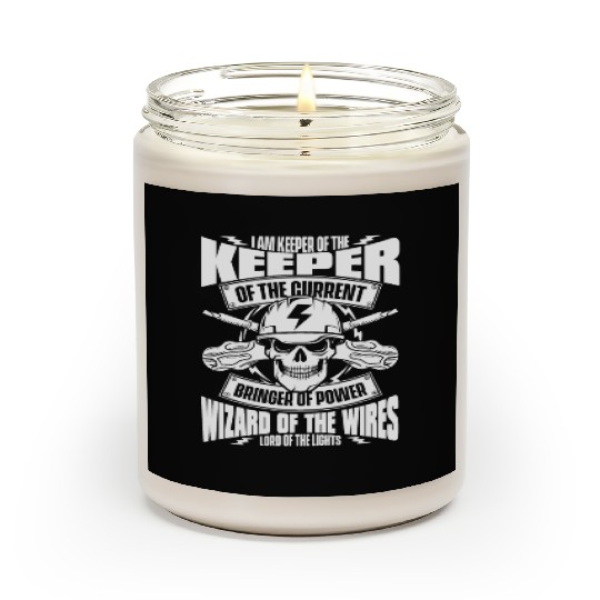 Electrician Electrical Engineer Lineman Scented Candles