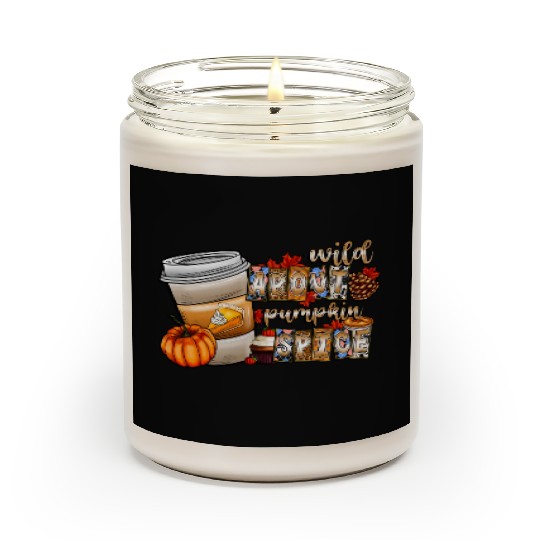 Wild About Pumpkin Spice Scented Candles