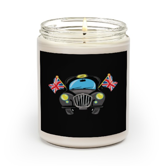 Taxi Hackney the black cab in London Scented Candles