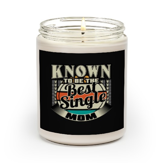 Single Mom Mom Son Gift Idea Scented Candles