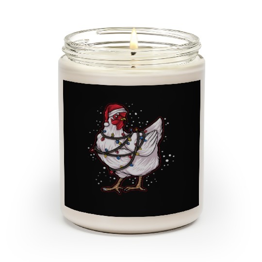 Christmas Ugly Christmas Poultry Xmas Chicken Scented Candles