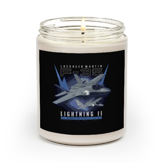 F-35 Lightning Ii 5Th Gen Stealth Fighter Scented Candles