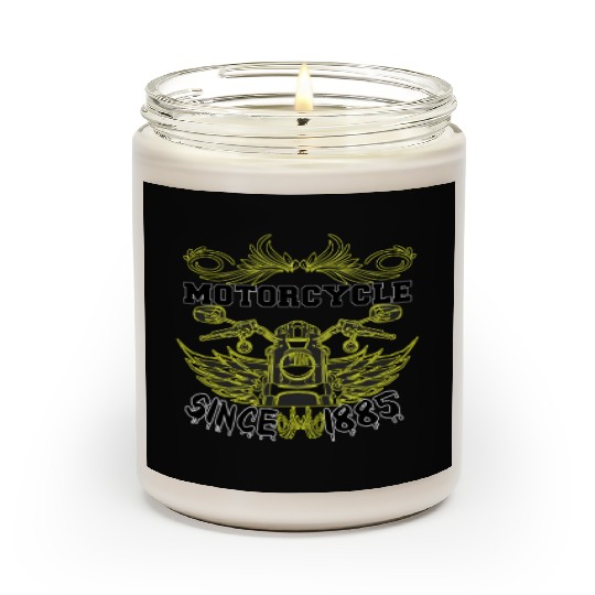 Motorcycle Scented Candles