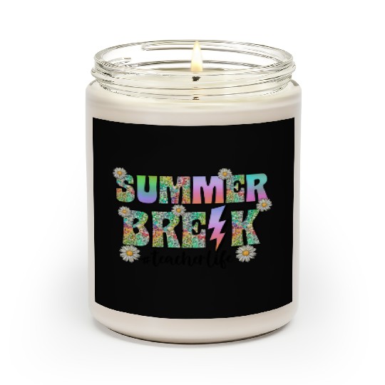 Summer Break Teacher Life Scented Candles