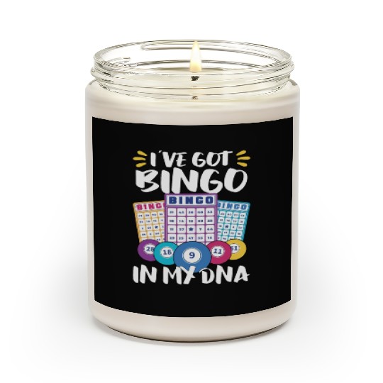 Bingo Card Game Grandma Bingo Player Bingo Cards Scented Candles