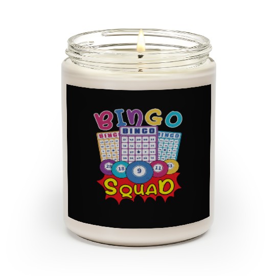 Bingo Card Game Grandma Bingo Player Bingo Cards Scented Candles