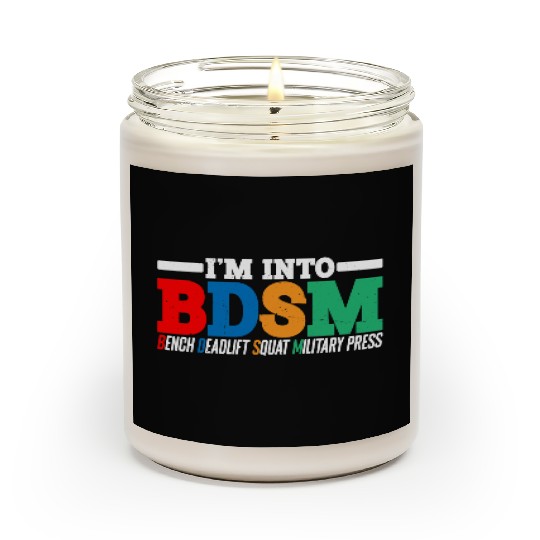 Im Into BDSM Bench Squat Deadlift Military Press16 Scented Candles