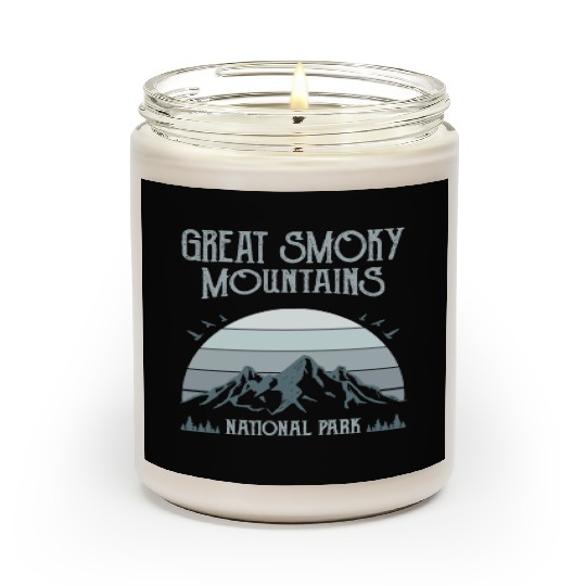 Great Smoky Mountains Vintage National Park Scented Candles