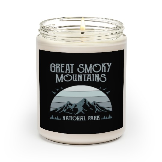 Great Smoky Mountains Vintage National Park Scented Candles