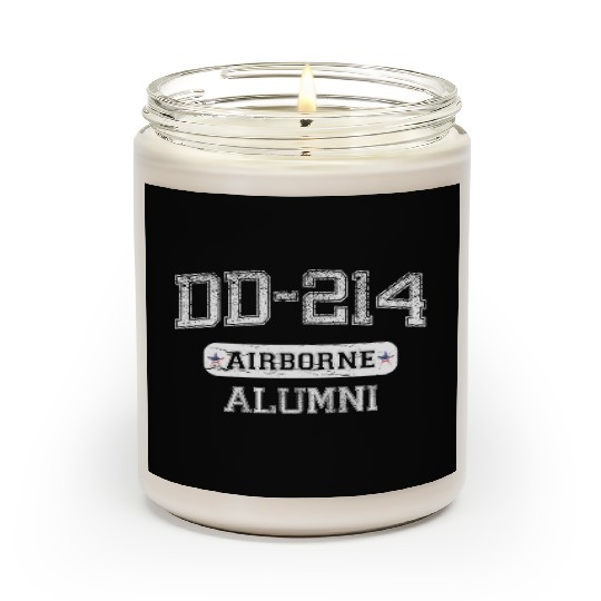 DD-214 US Airborne Alumni Scented Candles
