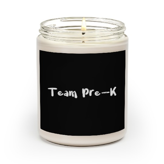 Team Pre-K - Teacher Scented Candles