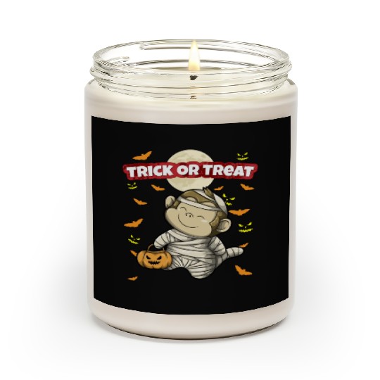 Trick Or Treat Scary Creepy Halloween Monster Scented Candles