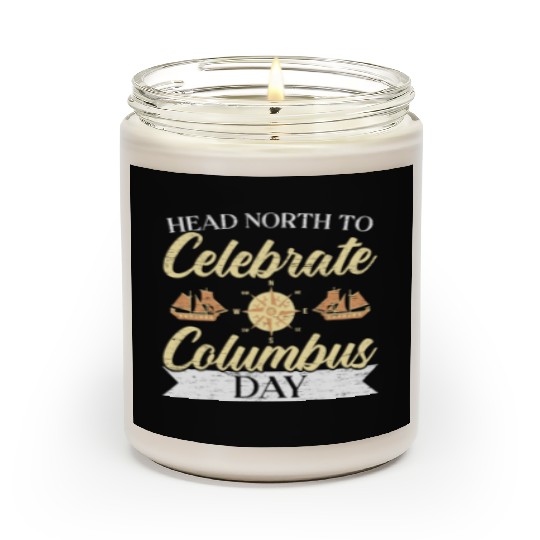Head North To Celebrate Navigator Columbus Day Scented Candles