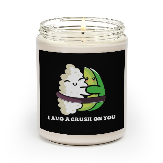 Avocado and Sushi Love Vegan And Lover Scented Candles