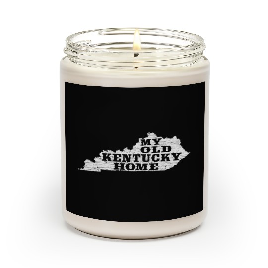 My Old Kentucky Home State Vintage Rustic Chic Scented Candles