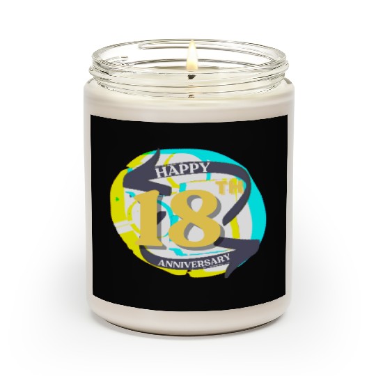 ANNIVERSARY 18 Scented Candles