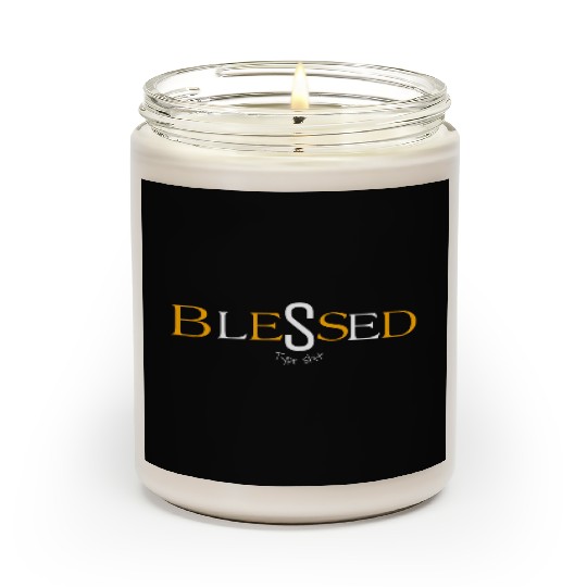 Orange blessed type shit Scented Candles