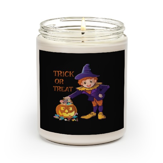 Trick Or treat halloween Scented Candles