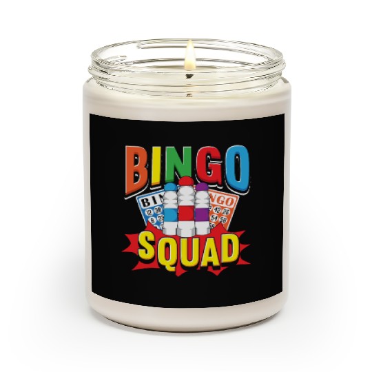 Bingo Squad Scented Candles