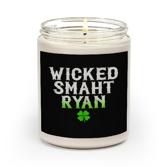 Wicked Smaht Ryan Clan Boston Irish Slang Scented Candles