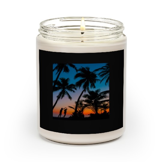 SWEETNESS OF DANCE -SUNSET IMAGE. Scented Candles