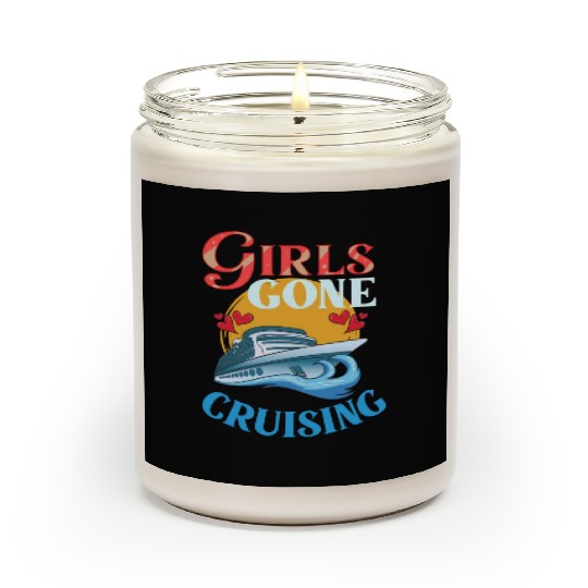 Cruise Ship Vacation Trip Party Sailing Boating Scented Candles
