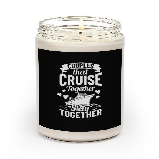 Cruise Ship Vacation Trip Party Sailing Boating Scented Candles