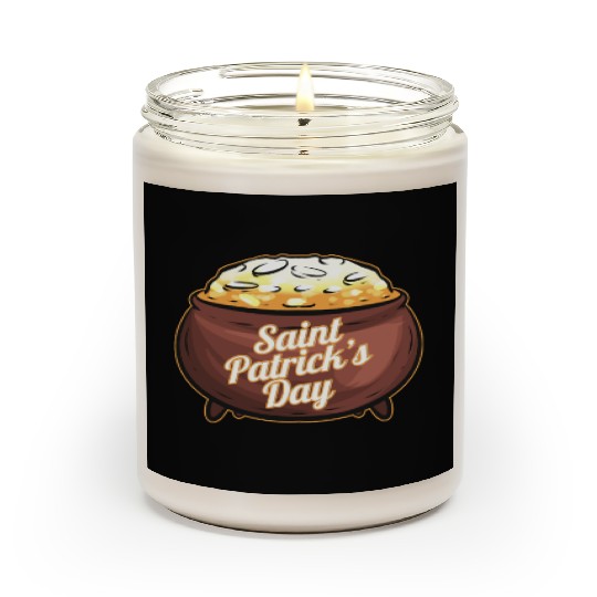 Pot Of Gold For St. Patricks Day Scented Candles