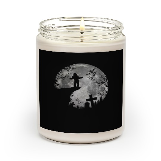 Halloween Werewolf Witchs Full Moon trick or treat Scented Candles