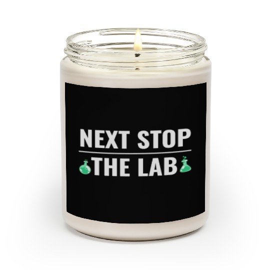 Chemistry Science Chemist Funny Laboratory Lab Scented Candles