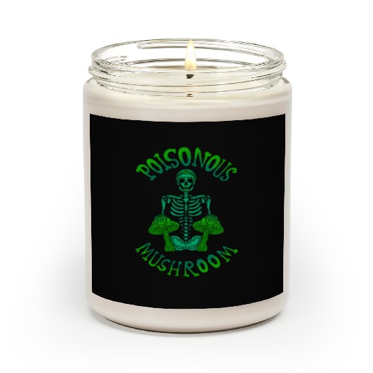poison mushroom Scented Candles