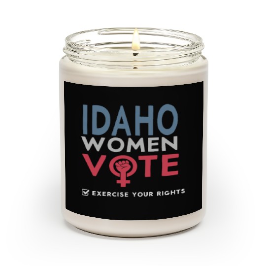 Idaho Women Vote Voter 2022 Election Feminist Scented Candles