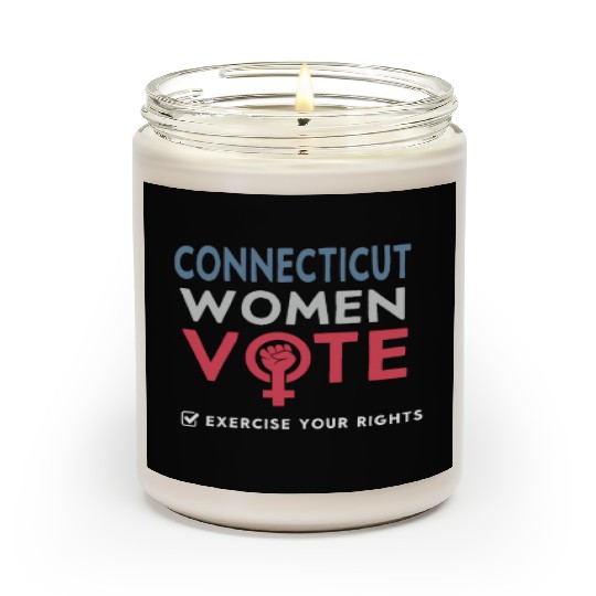 Connecticut Women Vote Voter 2022 Election Scented Candles