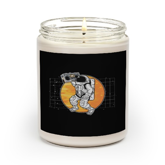Astronomy Music Lover Radio Space Universe Galaxy Scented Candles
