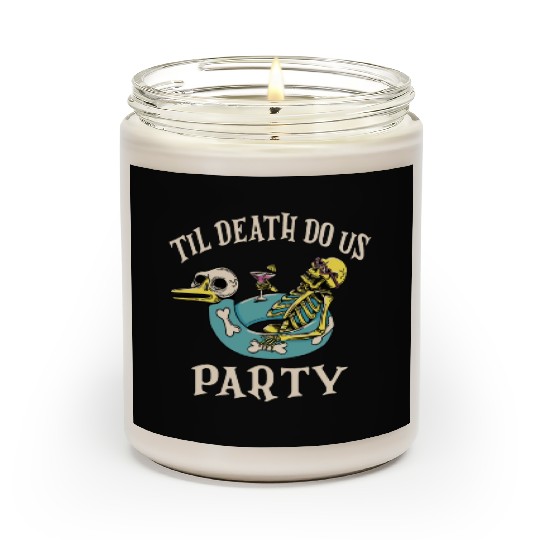 Til Death Do Us Party Bridal Bachelorette Matching Scented Candles