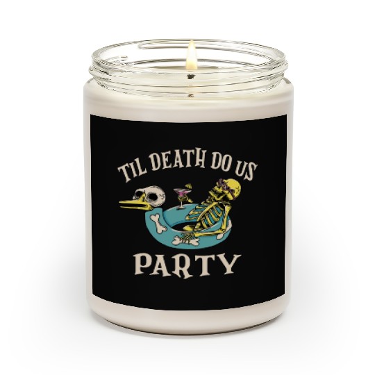 Til Death Do Us Party Bridal Bachelorette Matching Scented Candles