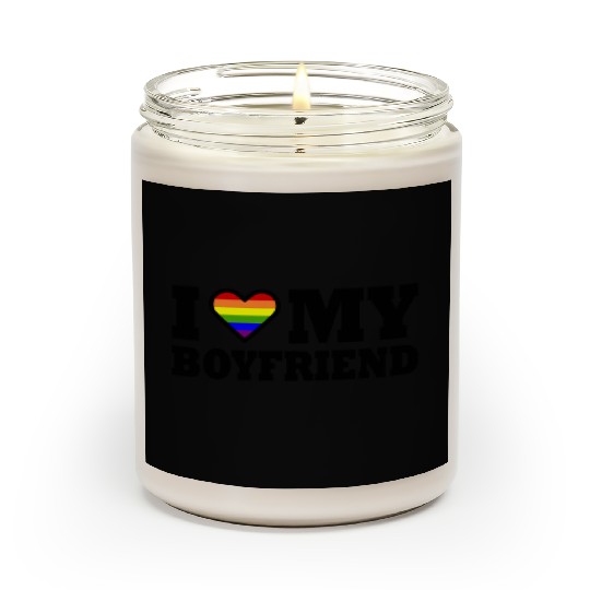 I love my boyfriend Scented Candles