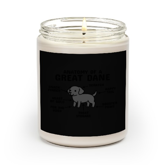 Anatomy Of A Great Dane Scented Candles